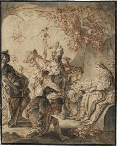 Die Anbetung Der Konige by Johann Evangelist Holzer