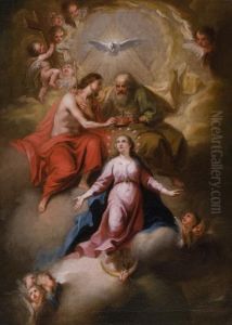 Marienkronung by Johann Evangelist Holzer