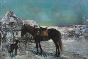 Przed Chata by Juliusz Holzmutller