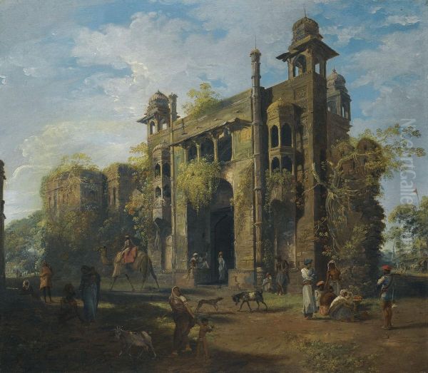 View Of The Gate Of The Lal Bagh, Dacca - view 1