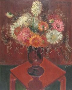 Blumenstillleben by Ten Ludwig Hompel