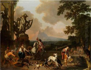 Heimkehr Von Der Jagd by Abraham Danielsz. Hondius