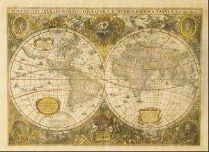 Nova Totivs Terrarum Orbis Geographica Ac Hydrographica Tabvla