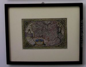Hertogdom Brabant by Jodocus Hondius