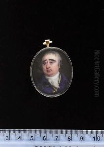 Charles James Fox (1749-1806), Wearing Blue Coat, Yellow Waistcoat And Tied White Cravat.