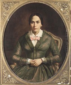 Portrait Of A Lady by Alphonse Honein