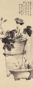 Hanging Scroll by Chen Hongshou