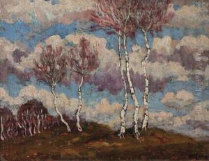 Birch Trees by Jan Honsa