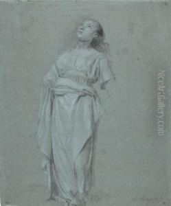 Etude De Femme En Pied by Hendrik Hoogers