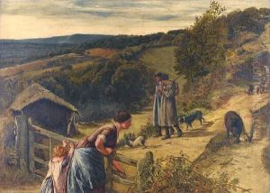 A Pastoral - "then Blow Your Pypes..." by James Clark Hook