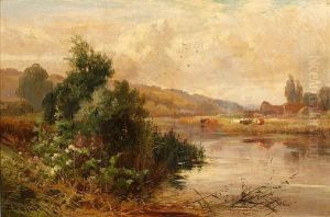 Near Sonning On Thames by John Horace Hooper