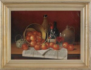 Still Life With Apples by Thomas H. Hope