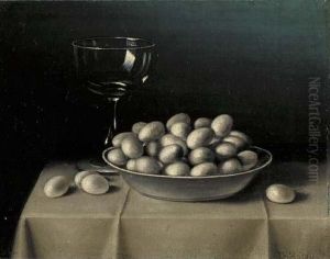 Still Life With Mushrooms; And Still Life With Eggs by Thomas H. Hope