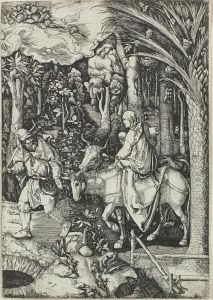 Flight Into Egypt by Hieronymus Hopfer