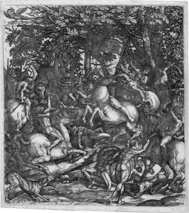 Reitergefecht by Hieronymus Hopfer