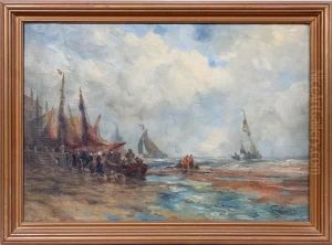 Harbor Scene Harbor Scene