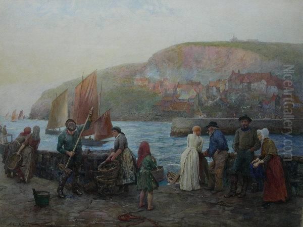 'saturday Evening On The Quay' - Whitby - view 1