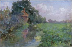 Cottage By The River by Frances Ann Hopkins
