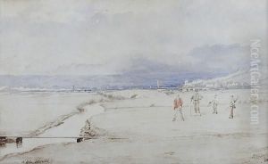 18th Hole At Westward Ho! by Francis Powell Hopkins