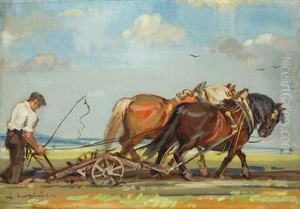 Ploughing - view 1