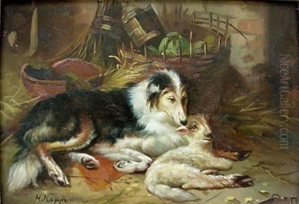 Dog And Goat - view 1