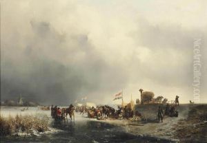 A Festive Day On The Ice