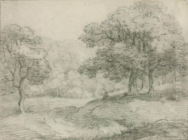 Landscape With Sheep - view 1