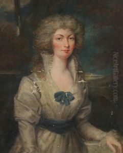 Portrait Of Lady Dedham by John Hoppner