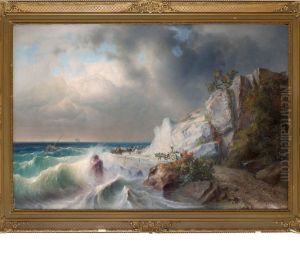 Utsikten Mellan Genua Och Nice