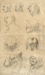Studiehuvuden by Pehr Horberg