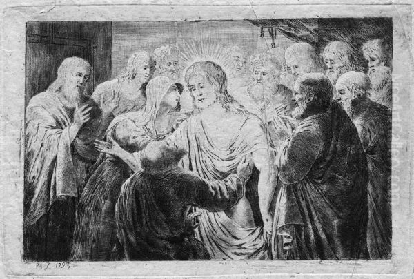Christus Und Die Jungern In Emmaus - view 1