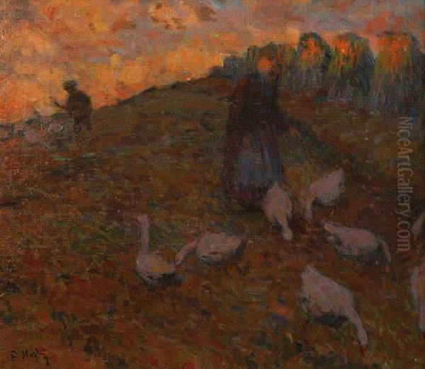Geese Girl - view 1