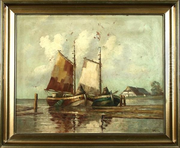 Fischkutter Am Gestade - view 1