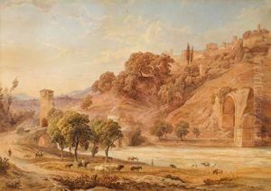 Italienische Landschaft by Friedrich Horner