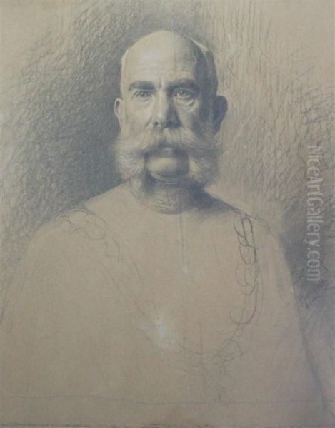 Study For The Portrait Of Kaiser Franz Joseph I - view 1