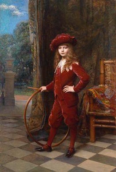 Ganzfigurigesportrait Des Baron Oscar Ruben Von Rothschild (1888-1909) - view 1