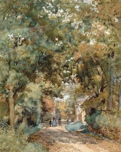 On The Way To The Zoo In The Hague by Hendrik Horrix