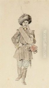 A Russian Soldier by Theodore Horschelt