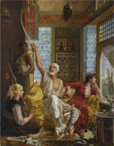 Fighting His Battles O'er Again by Walter Charles Horsley