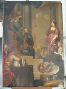 Le Roi Salomon Et La Reine De Sabba