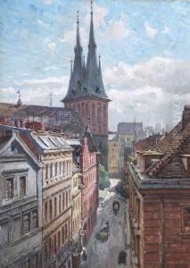 Horst-schulze Stellte Regelmasig In Berlin, Leipzig Und Munchen Aus by Paul Horst-Schulze