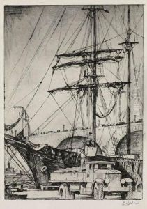 Sand Schooner by Earl Horter