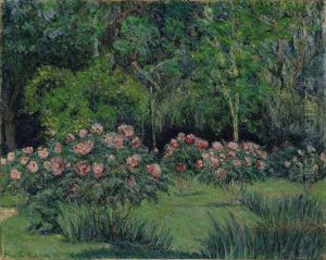 Le Jardin A Giverny by Blanche Hoschede Mone