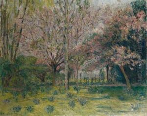 Pommiers En Fleurs by Blanche Hoschede-Monet