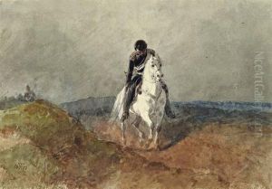 Reiter Auf Schimmel by Theodor Hosemann