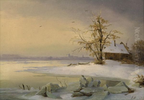 Blick Auf Brandenburg Im Winter - view 1