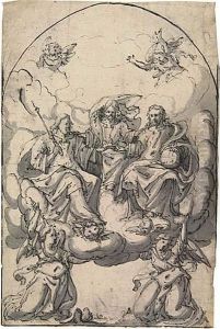 The Holy Trinity<</b> by Georg Hossel