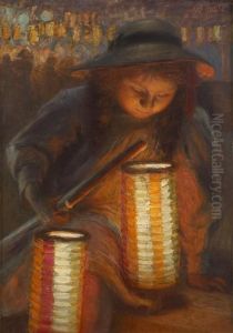 Jeune Fille Aux Lumignons