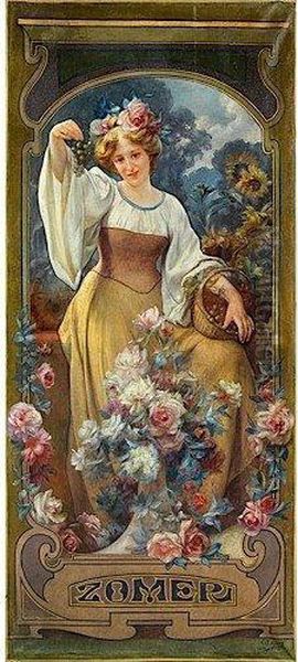 Allegorie De L'ete ('zomer') - view 1
