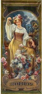 Allegorie De L'ete ('zomer') by Constant Pr. Hoste